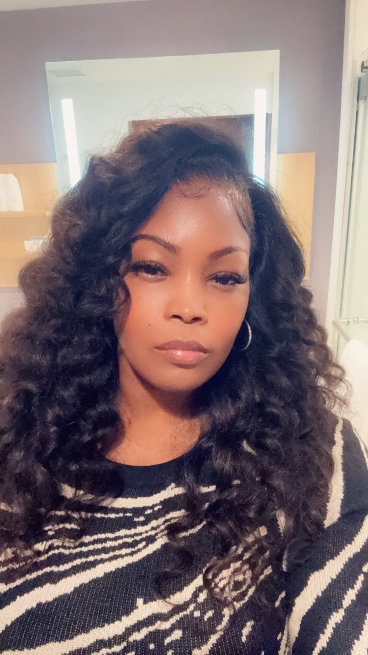 RAW INDIAN NATURAL CURL WIG