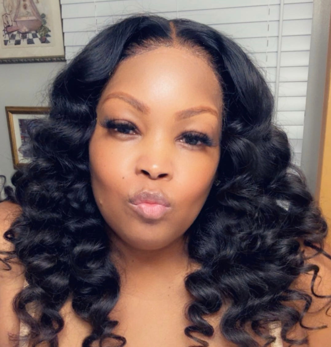 RAW INDIAN NATURAL CURL WIG