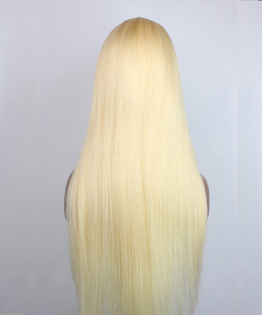 613 Blonde Straight Lace Front Wig