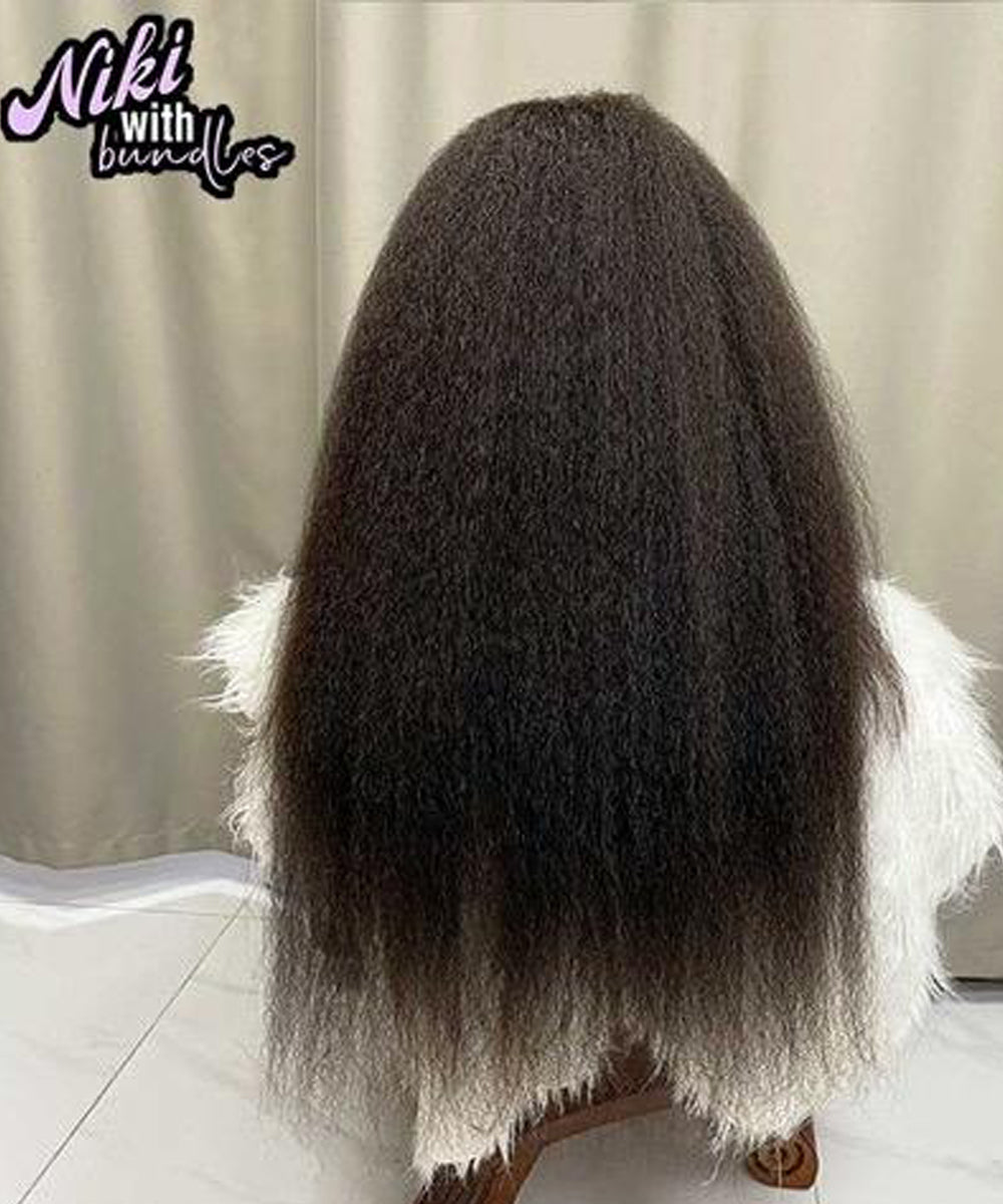 Kinky Straight Lace Wig