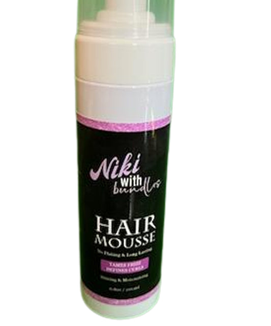 Niki With Bundles Hair Mousse